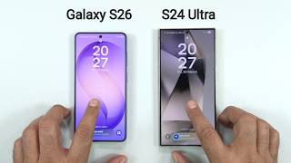 Samsung Galaxy S26 vs S24 Ultra - Speed Test
