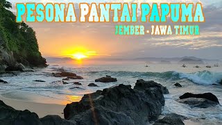 Pesona Pantai Papuma 2021||Jember-Jawa timur