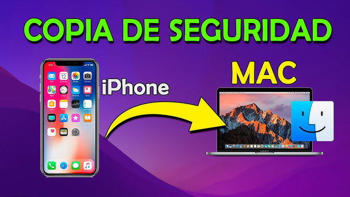 Copia de seguridad de iPhone en disco duro externo 