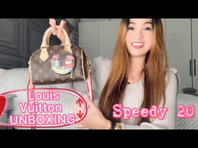 LOUIS VUITTON Speedy B 20 Review,Mod Shots,Mix&Match,What fits?,What I'm  worried about 