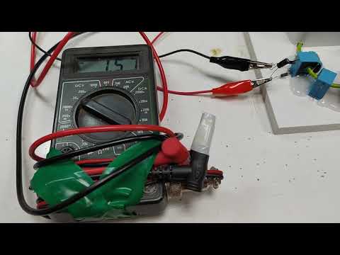 Тестирование датчика тока zht103