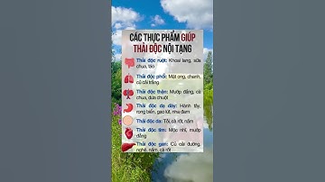 🧨 7 Siêu Thực Phẩm Giúp Thải Độc Cơ Thể – Gan, Thận, Ruột Sạch Bóng Sau 1 Tuần! #health #healthtips