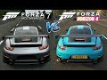 Forza Horizon 4 vs Forza Motorsport 7 | Cars Engine Sounds Direct Comparison |