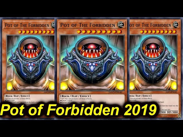 YGOPROPOT OF THE FORBIDDEN DECK 2019 YGOPROPOT OF THE FORBIDDEN DECK 2019
