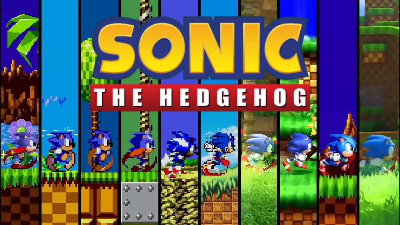 All 2D Green Hill Zones in Sonic Series (19912023) YouTube