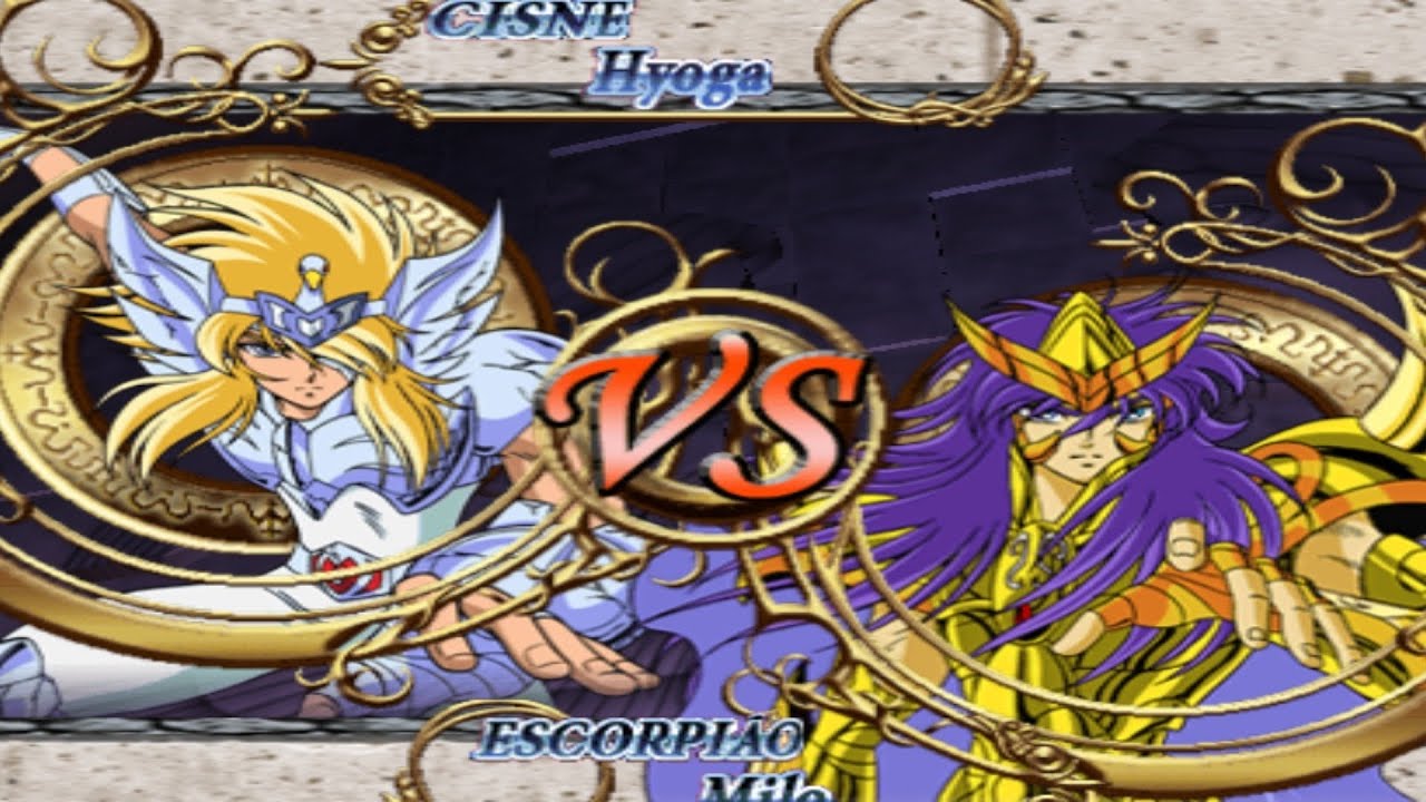 HYOGA🦢 🆚  MILO♏ CDZ THE HADES//Ps2//PT-BR//Dublado 