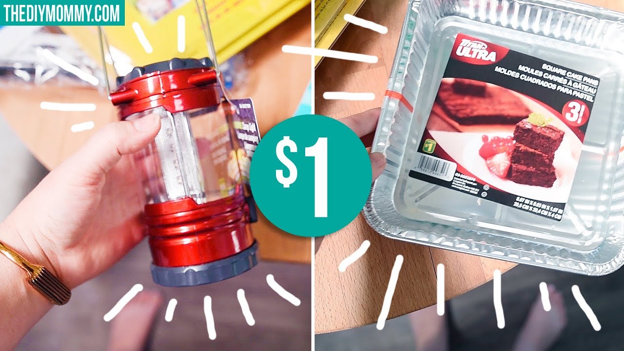 Dollar Store Camping Supplies Haul YouTube