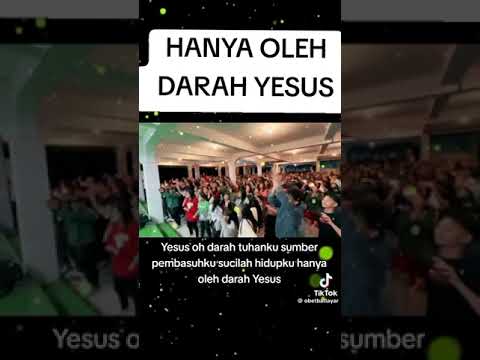 Hanya oleh darah yesus