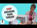 How to Avoid Thread Breakage when Free Motion Quilting