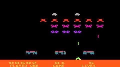 Atari 5200 Longplay [001] Space Invaders