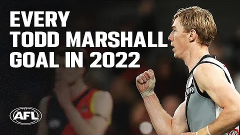 Every goal Todd Marshall kicked in 2022 | Leading ...