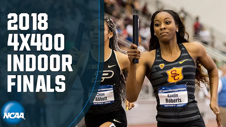 Women's 4x400 - 2018 NCAA Indoor Track and Field C...