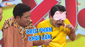 Cris Phan chơi lớn ăn côn trùng, được Thúy Ngân tận tình hướng dẫn | 7 Nụ Cười Xuân 5 #13