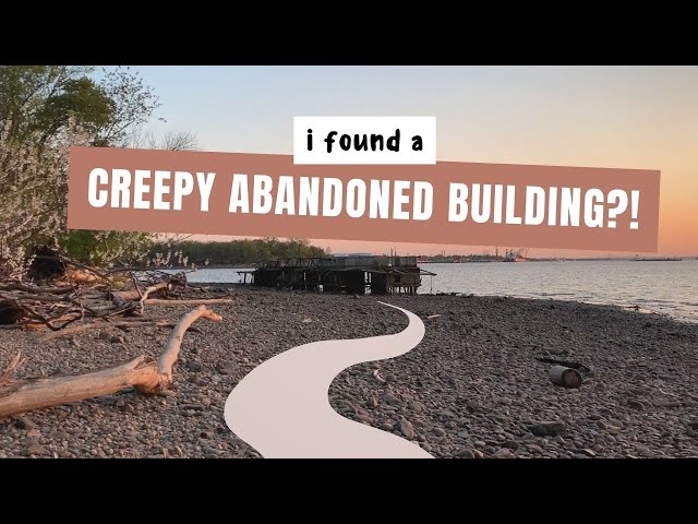I FOUND A CREEPY ABANDONED BUILDING | Rockhounding & Beachcombing Adventure class=