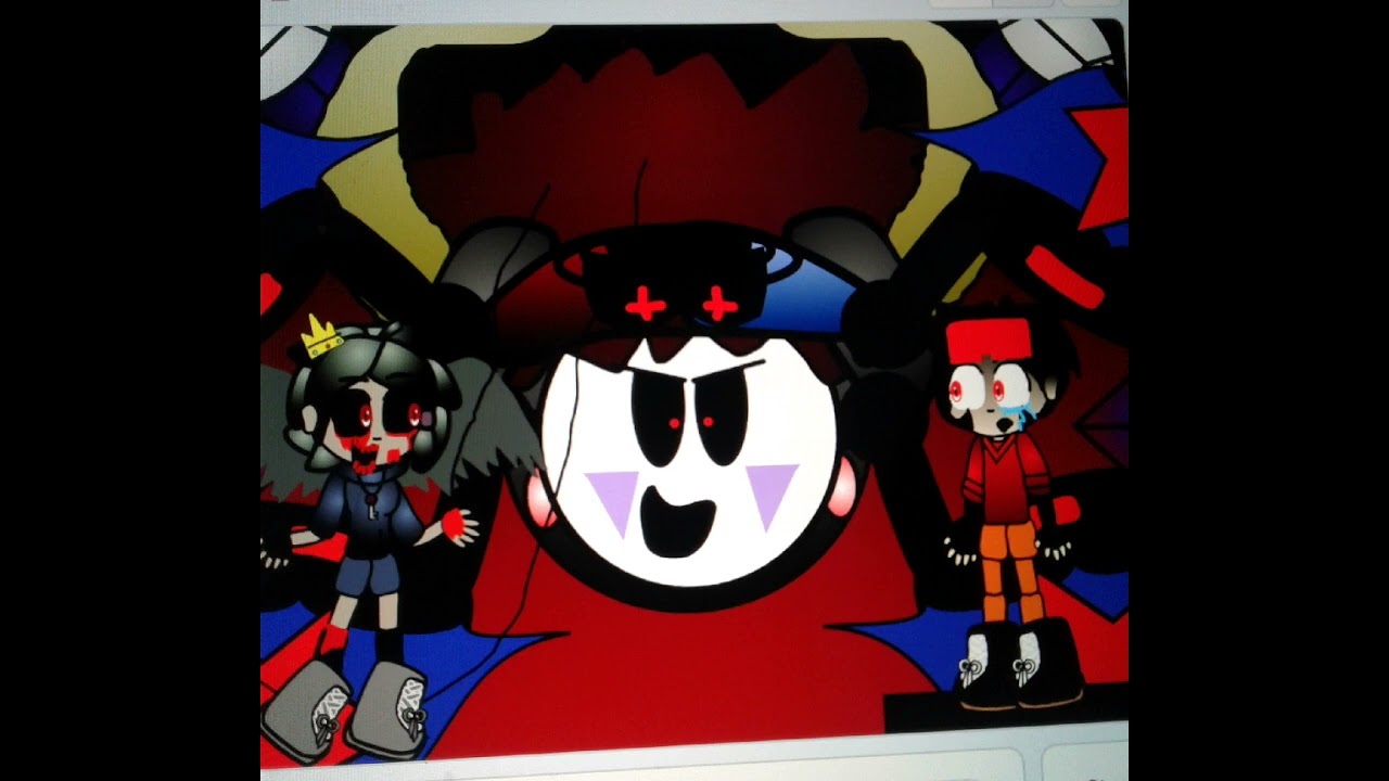 Fnf all Face raiders V2 boi