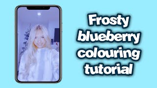 Frosty Blueberry colouring tutorial (capcut) screenshot 4