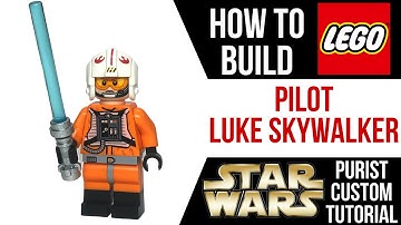 Build a Better LEGO PILOT LUKE SKYWALKER
