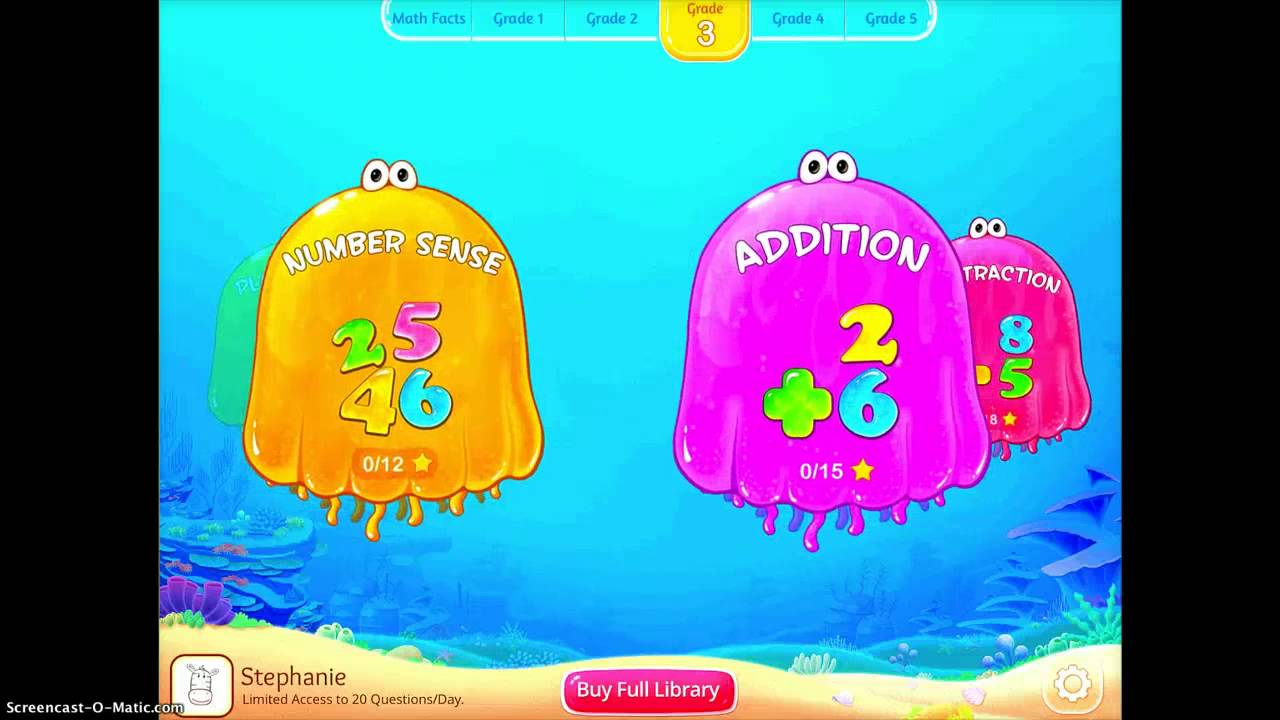 Splash Math App Demonstration Youtube