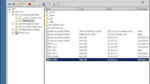 Installing and Configuring the DNS Server Role