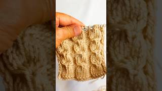 "Trending Knitting Design😍Beginner Friendly Cable Stitch#shorts#knitting#viral#uniqueknittingpk