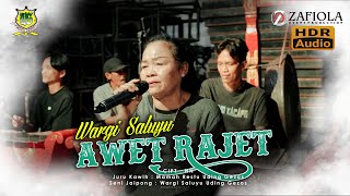 Download Lagu AWET RAJET - JAIPONG WARGI SALUYU UDING GEZOS || HQ AUDIO MP3