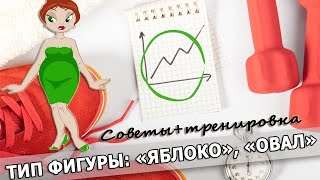 ТИП ФИГУРЫ-ЯБЛОКО, ОВАЛ. ТРЕНИРОВКА+СОВЕТЫ. FITLIFE