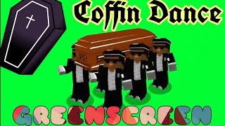 Minecraft Coffin Dance! Greenscreen! screenshot 4