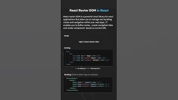 React Router DOM in React #coding #codingflicks #programminglanguage #codingpics #fullstack #python