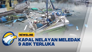 Download Lagu Kapal Nelayan Meledak di Pelabuhan Paotere Makassar, 9 ABK Luka Luka - [Newsline] MP3
