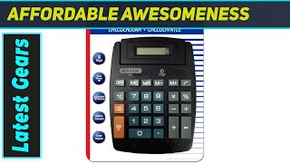 BAZIC Desktop Calculator: The Best Large Button Standard Function for Your Desk!