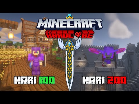 200 Hari di Minecraft Mode Hardcore Saat Aku Kembali
