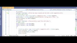 Lesson 8 C# For Loop &amp; FileStream.