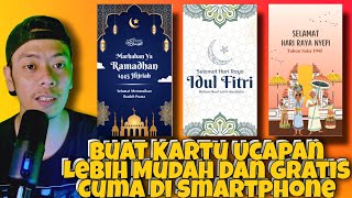 Video Tutorial : Bikin Kartu Ucapan Kekinian Pakai Smartphone Gratis! Hasilnya Wow Banget screenshot 3