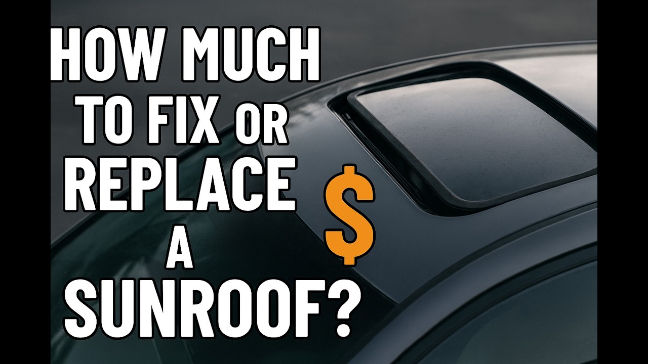 Sunroof Repairs: Hidden Costs You Didn't Expect.