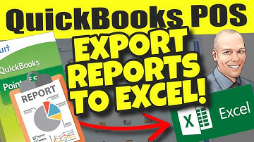 QuickBooks POS: Export Reports To Excel