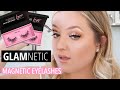 DO THEY WORK?! Glamnetic Magnetic Eyelashes Tutorial & Review Using Love & Lust Lashes