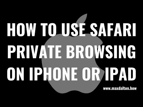 How to Use Safari Private Browsing on iPhone or iPad