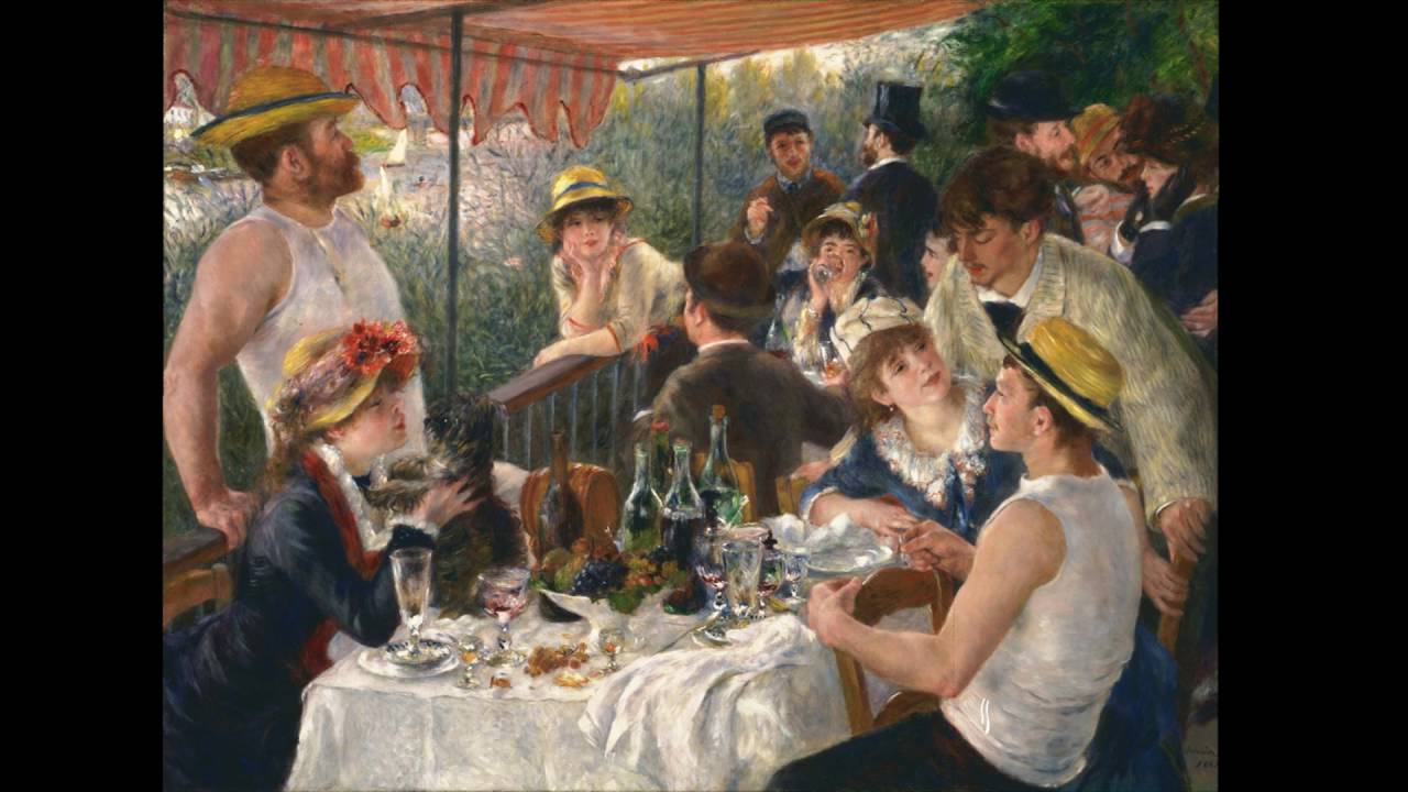 Renoir, "Le déjeuner des canotiers" YouTube
