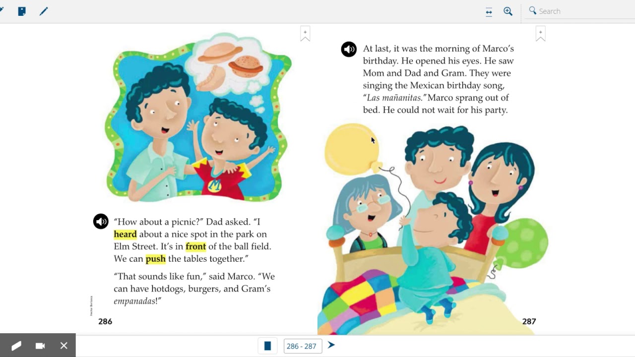 Unit 6.4 "A Spring Birthday"  Shared Read