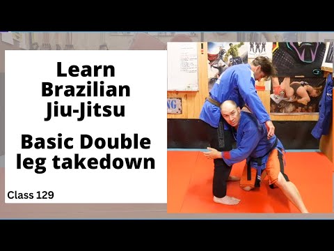 Learn Brazilian Jiu Jitsu - Double Leg Takedown