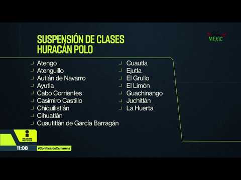 ¡Atención! Jalisco activa alerta amarilla por efectos del huracán “Polo” | Noticias GDL
