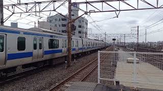 JR東日本E531系カツK403編成　亀有通過　20230312 132719