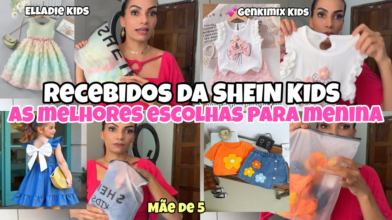VOCÊ PRECISA CONHECER ESSAS LOJAS DA SHEIN KIDS🛍️|AS MELHORES ESCOLHAS PARA MENINA🌸