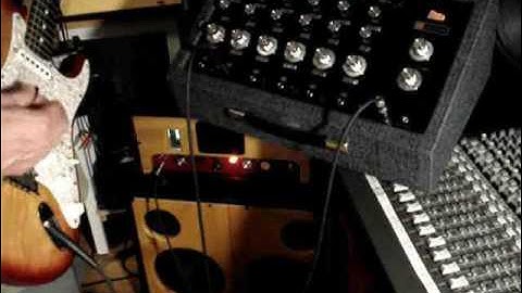 Dr ZEE Workshop Tube Guitar Amp and Bogen MPR-6 Spring Reverb