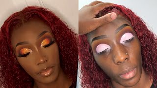 Ombré Glitter Cut Crease | Client Makeup Tutorial