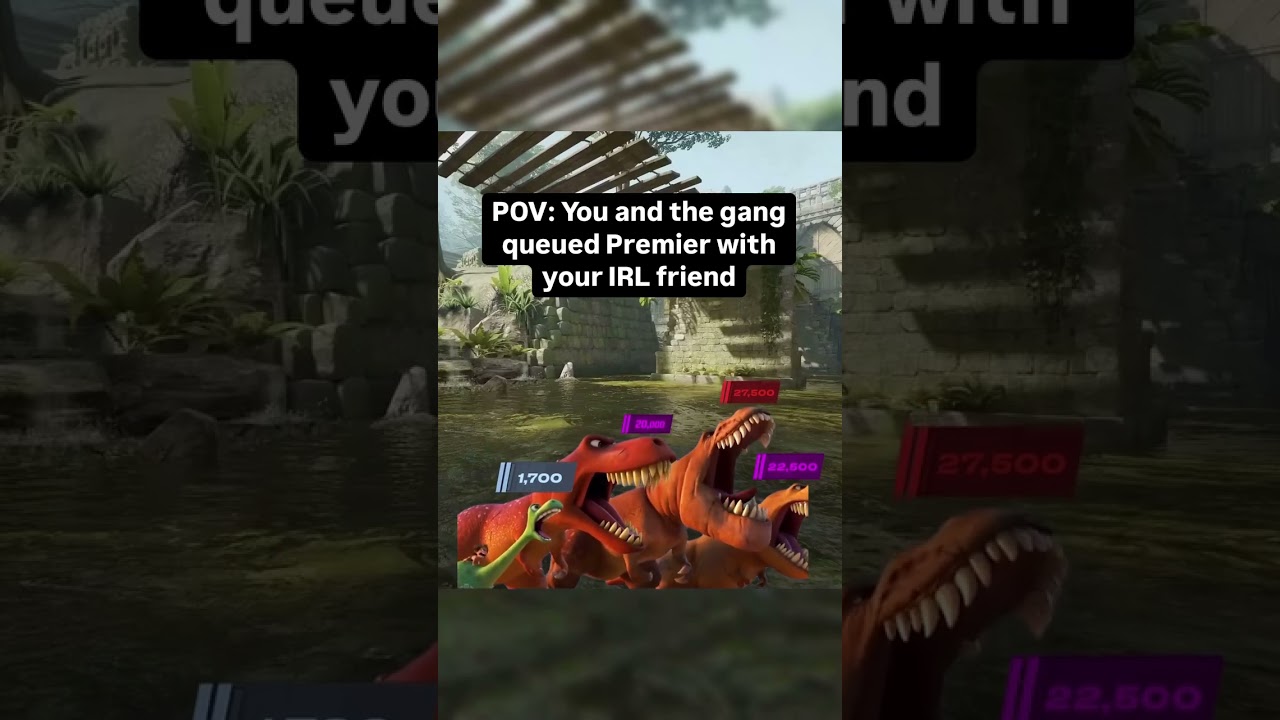 He’s pretending to be a real beast  