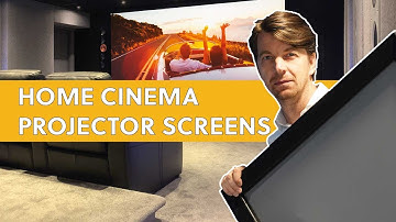 Top Tips For Choosing Your Home Cinema Projector Screen