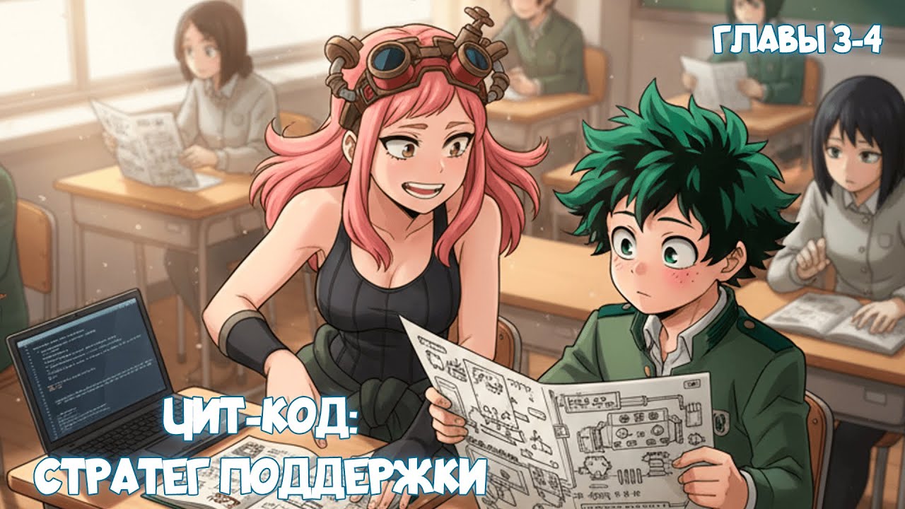 Чит-код: Стратег Поддержки - Главы 3-4 | Альтернативный сюжет по МГА