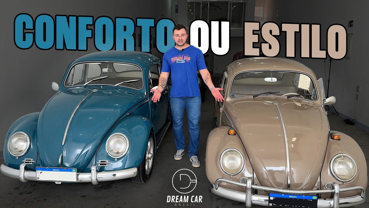 CONFORTO ou ESTÉTICA? QUAL É O SEU ESTILO DE FUSCA FAVORITO??