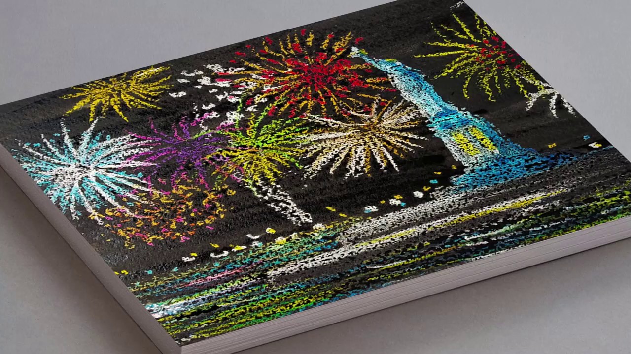Independence Day Drawing for Beginners with Oil Pastel | How to Draw ...